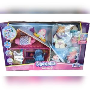 Squishville Ski Chalet NIB